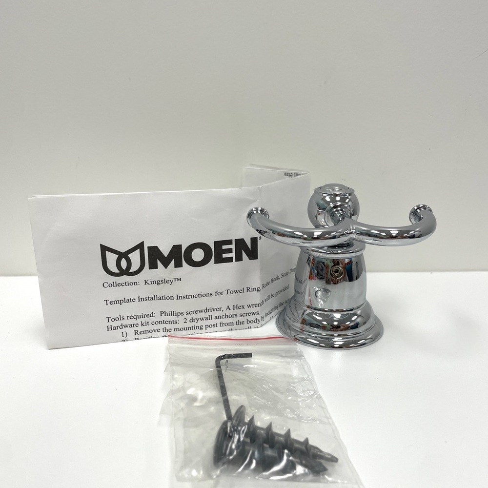 Moen Kingsley Collection Robe Hook - Picture 2 of 5